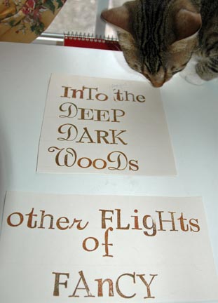 woodsjournallettering